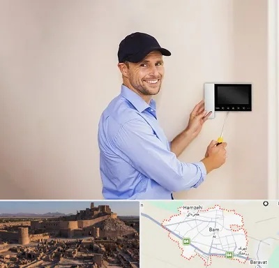 نصاب آیفون تصویری در بم