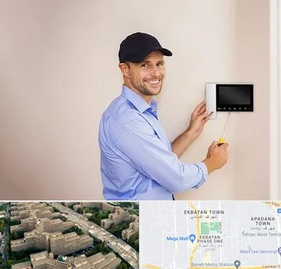 نصاب آیفون تصویری در اکباتان