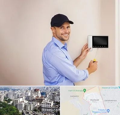 نصاب آیفون تصویری در ولنجک