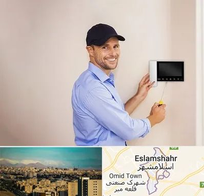 نصاب آیفون تصویری در اسلامشهر