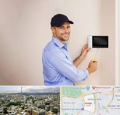 نصاب آیفون تصویری در گیشا