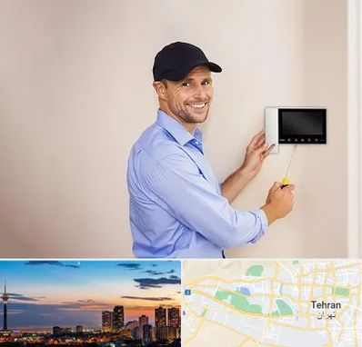 نصاب آیفون تصویری در غرب تهران
