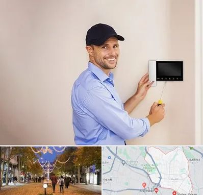 نصاب آیفون تصویری در ولیعصر ارومیه