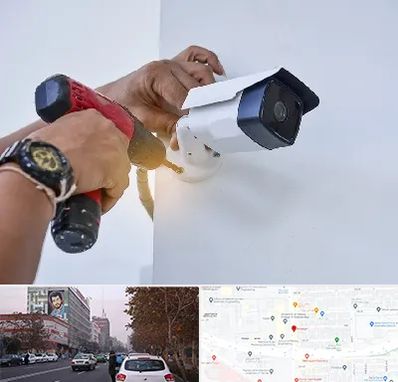 نصاب دوربین مدار بسته در کارگر شمالی