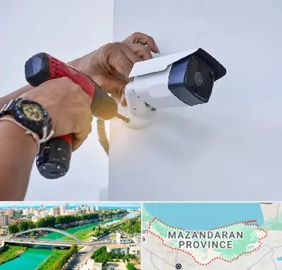 نصاب دوربین مدار بسته در مازندران