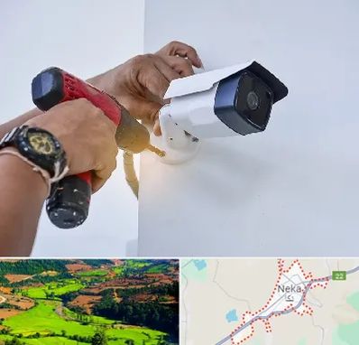 نصاب دوربین مدار بسته در نکا