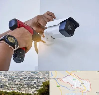 نصاب دوربین مدار بسته در یاسوج