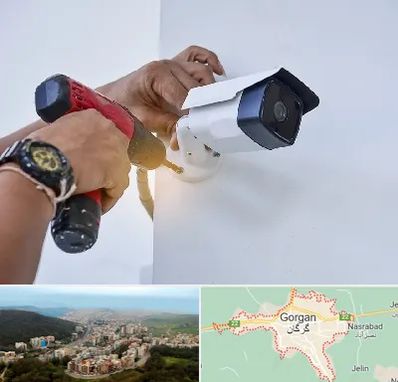 نصاب دوربین مدار بسته در گرگان