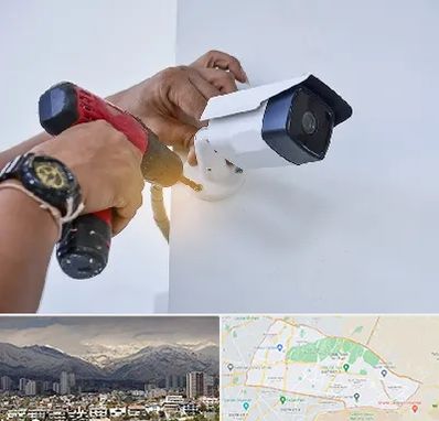 نصاب دوربین مدار بسته در منطقه 4 تهران
