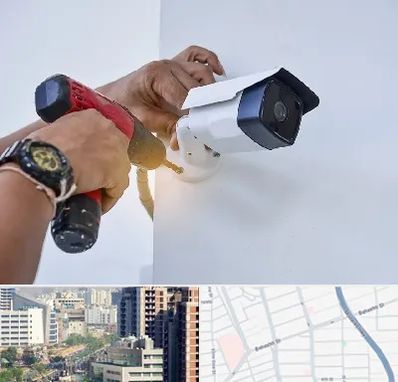 نصاب دوربین مدار بسته در خیابان بهشتی