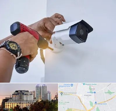 نصاب دوربین مدار بسته در فرشته