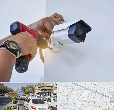 نصاب دوربین مدار بسته در مفتح مشهد