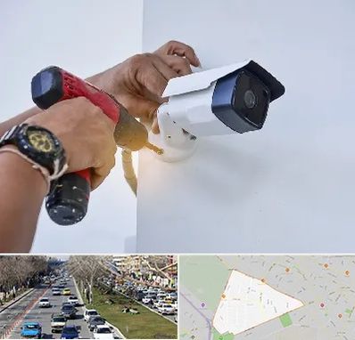 نصاب دوربین مدار بسته در احمدآباد مشهد