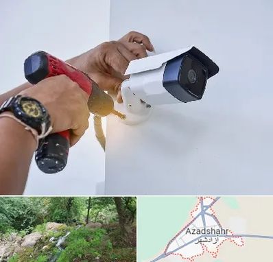 نصاب دوربین مدار بسته در آزادشهر