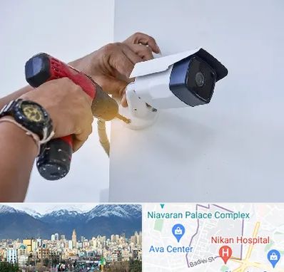 نصاب دوربین مدار بسته در آجودانیه