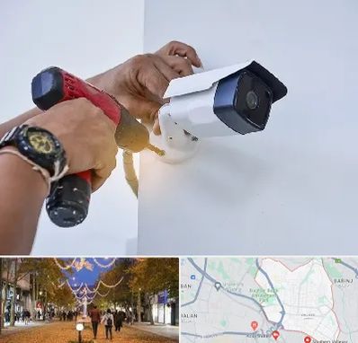 نصاب دوربین مدار بسته در ولیعصر ارومیه