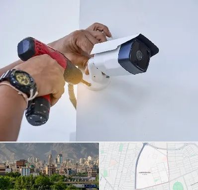 نصاب دوربین مدار بسته در جمشیدیه