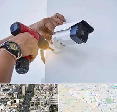 نصاب دوربین مدار بسته در منطقه 18 تهران