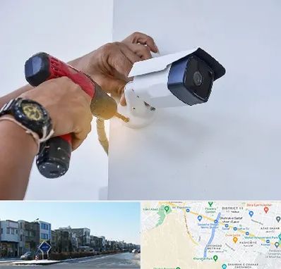 نصاب دوربین مدار بسته در شریعتی مشهد