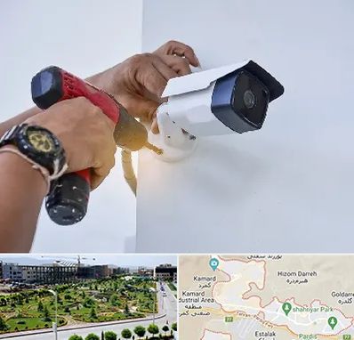 نصاب دوربین مدار بسته در پردیس