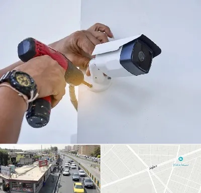 نصاب دوربین مدار بسته در خیابان دماوند