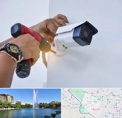 نصاب دوربین مدار بسته در کوهسنگی مشهد