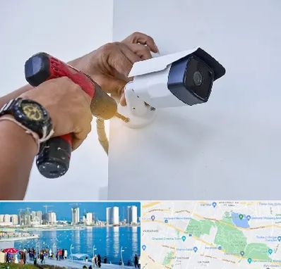 نصاب دوربین مدار بسته در چیتگر