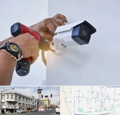 نصاب دوربین مدار بسته در 17شهریور