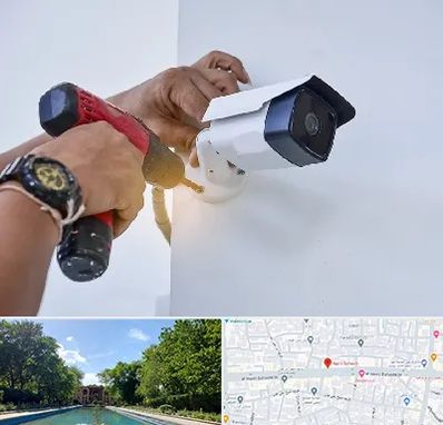 نصاب دوربین مدار بسته در هشت بهشت اصفهان