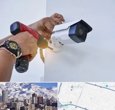 نصاب دوربین مدار بسته در ازگل