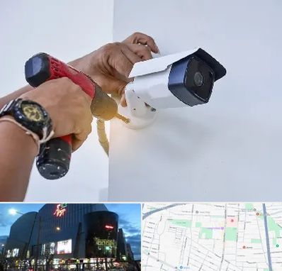نصاب دوربین مدار بسته در بلوار اباذر