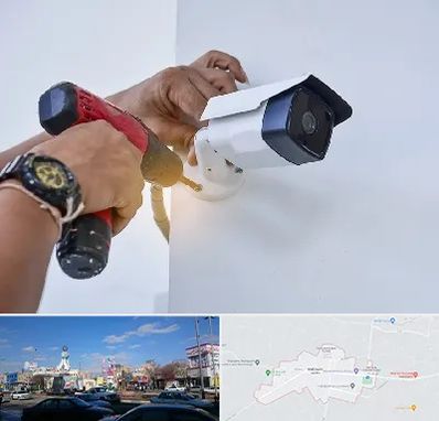 نصاب دوربین مدار بسته در ماهدشت کرج