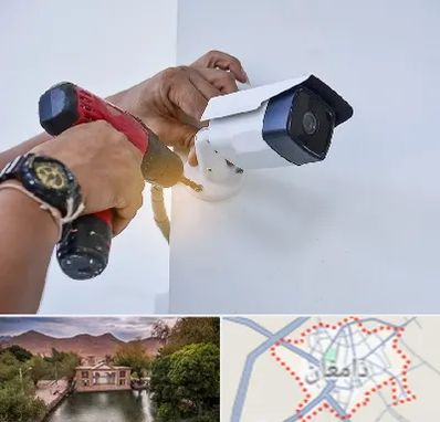 نصاب دوربین مدار بسته در دامغان