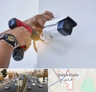 نصاب دوربین مدار بسته در باقرشهر