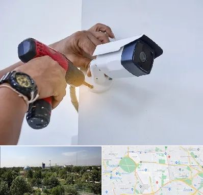 نصاب دوربین مدار بسته در منطقه 16 تهران