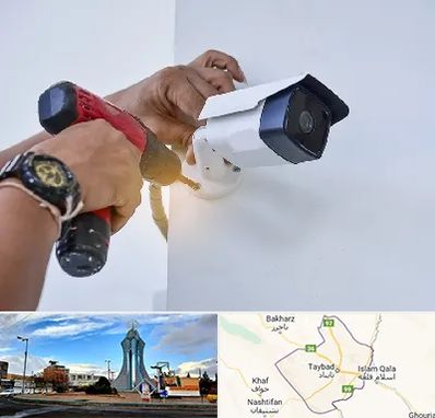 نصاب دوربین مدار بسته در تایباد