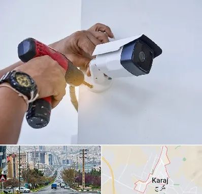 نصاب دوربین مدار بسته در گوهردشت کرج