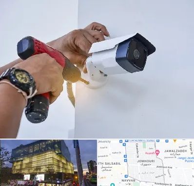 نصاب دوربین مدار بسته در جمهوری