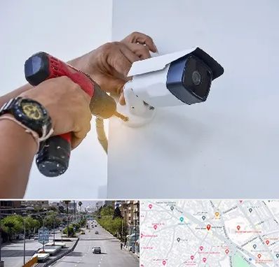 نصاب دوربین مدار بسته در خیابان زند شیراز