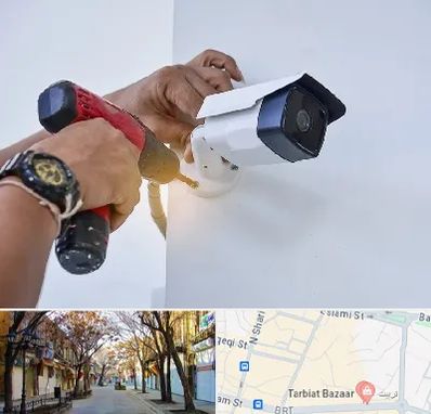 نصاب دوربین مدار بسته در تربیت تبریز