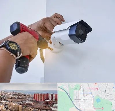 نصاب دوربین مدار بسته در سهند تبریز