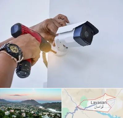 نصاب دوربین مدار بسته در لواسان