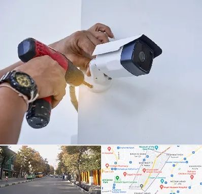 نصاب دوربین مدار بسته در شریعتی