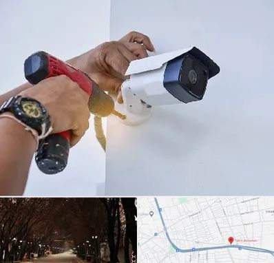 نصاب دوربین مدار بسته در ابوریحان تبریز