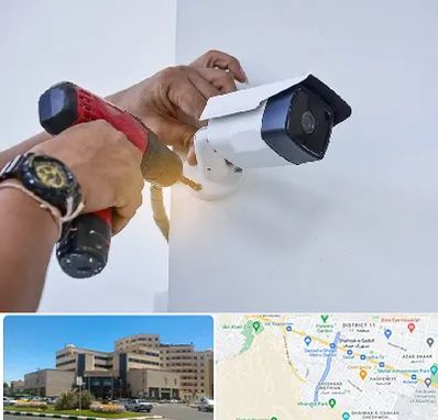 نصاب دوربین مدار بسته در صیاد شیرازی مشهد