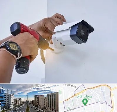 نصاب دوربین مدار بسته در سعادت آباد