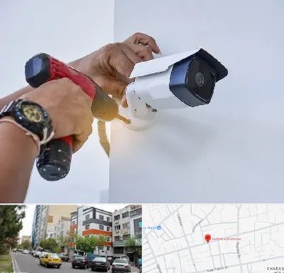 نصاب دوربین مدار بسته در هفده شهریور تبریز