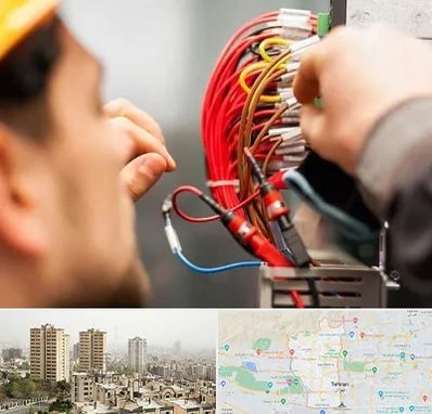 سیم کشی تلفن در منطقه 5 تهران