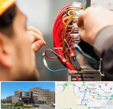 سیم کشی تلفن در صیاد شیرازی مشهد