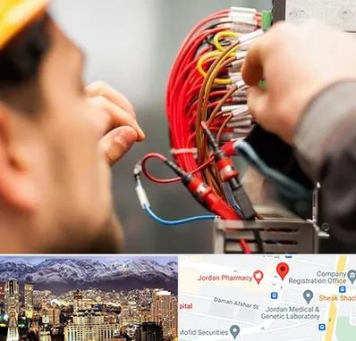 سیم کشی تلفن در جردن